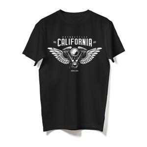 Majica RSA California črna razprodaja