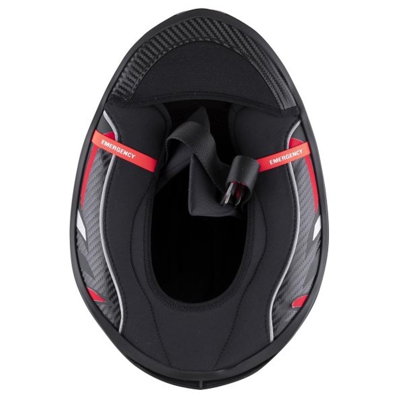 Čelada Scorpion EXO-R1 EVO Carbon Air Solid, polnega obraza, črna, mat