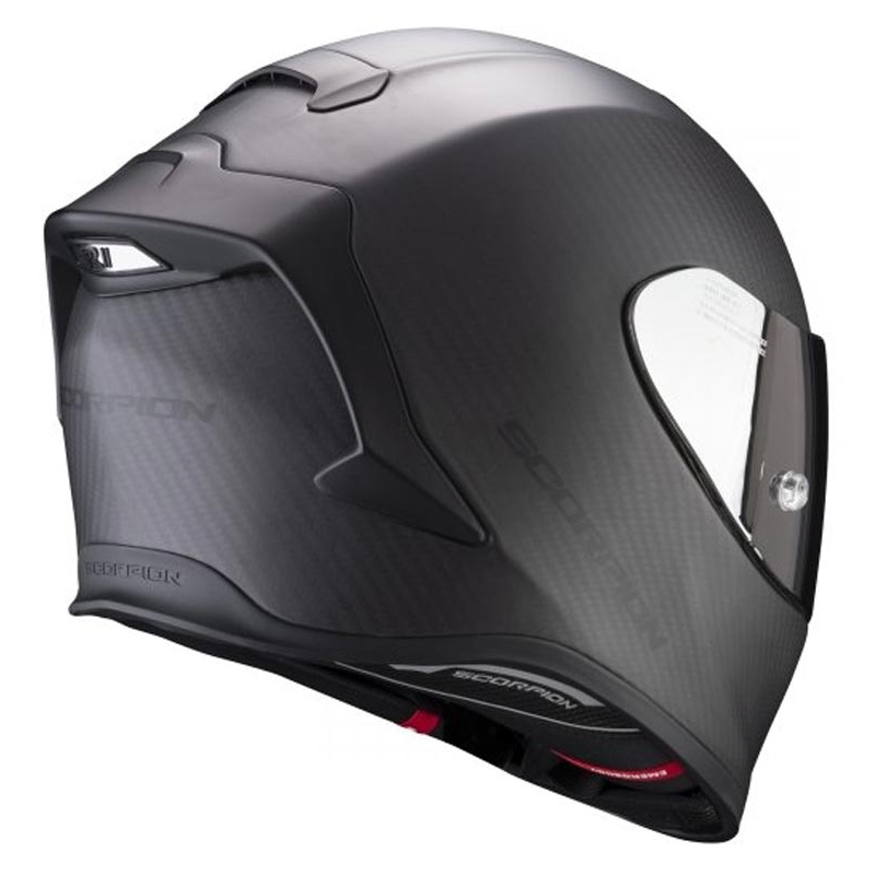 Čelada Scorpion EXO-R1 EVO Carbon Air Solid, polnega obraza, črna, mat