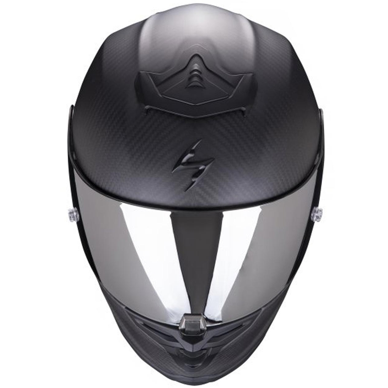 Čelada Scorpion EXO-R1 EVO Carbon Air Solid, polnega obraza, črna, mat