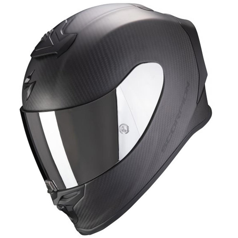Čelada Scorpion EXO-R1 EVO Carbon Air Solid, polnega obraza, črna, mat