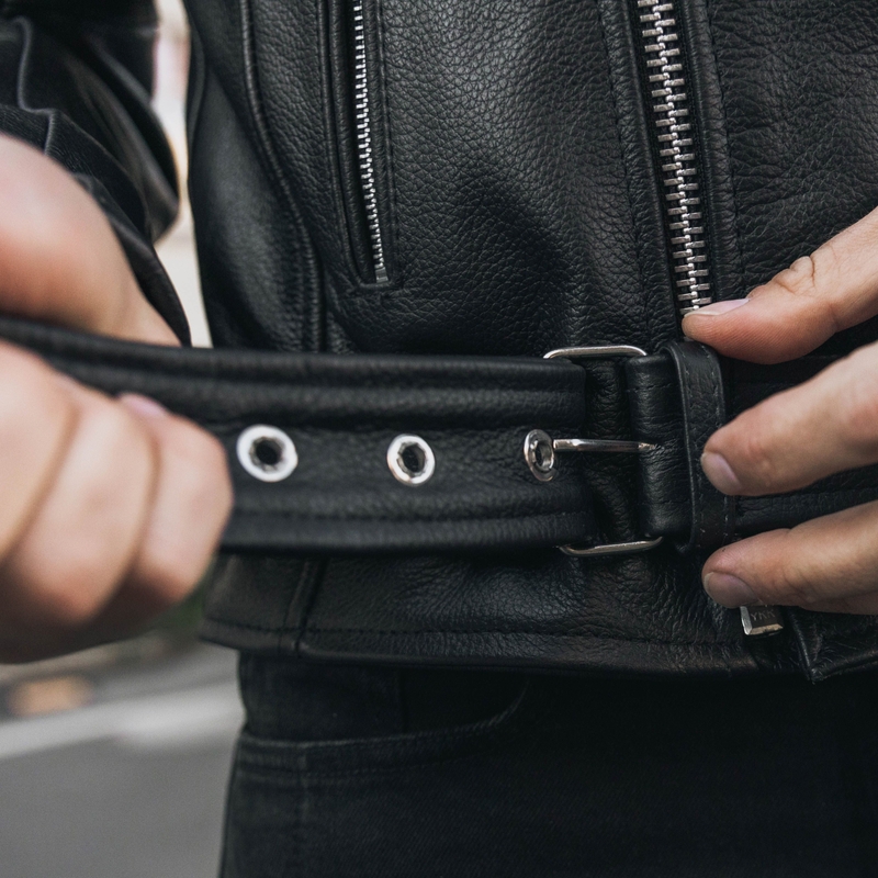Moto jakna Ozone Ramones black