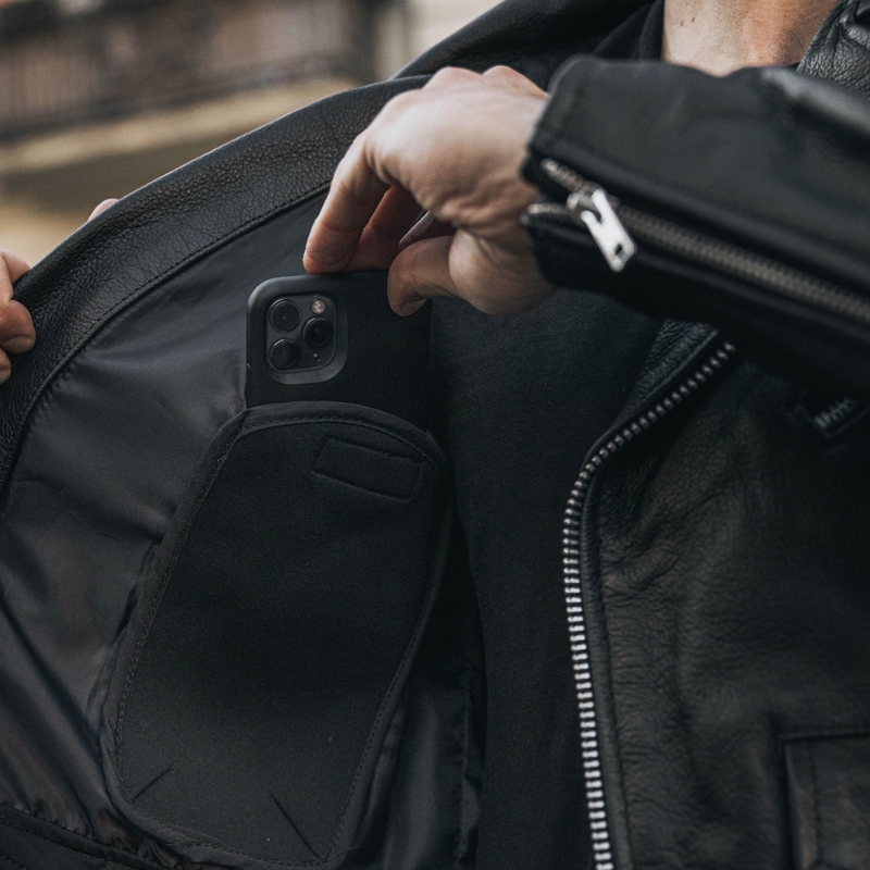 Moto jakna Ozone Ramones black