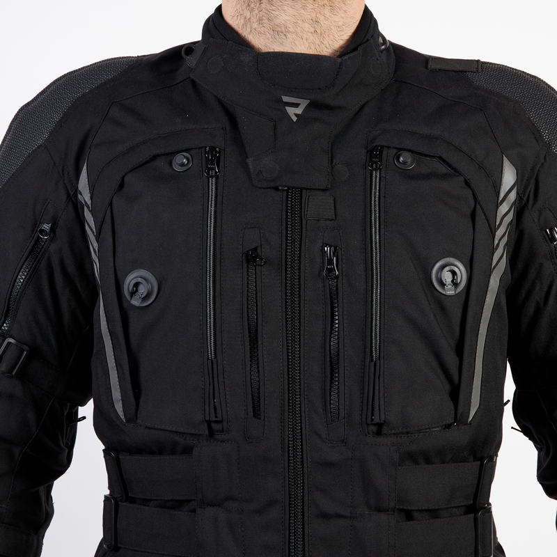 Rebelhorn Patrol Black motoristična jakna