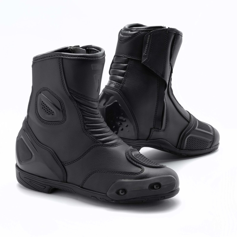 Rebelhorn Trip ST Short Black Motorcycle Boots razprodaja