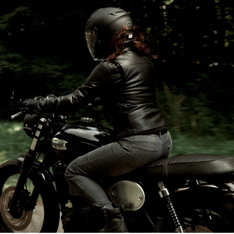 Ozone Ramones Ženska motoristična jakna Black