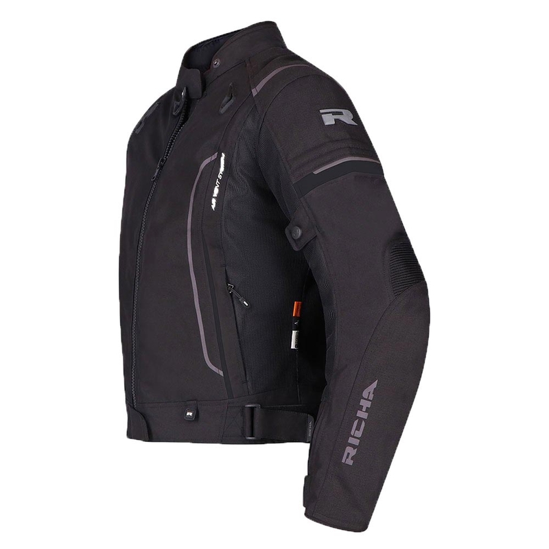 Ženske jakne RICHA Airstream 3 Black Motorcycle Jacket razprodaja