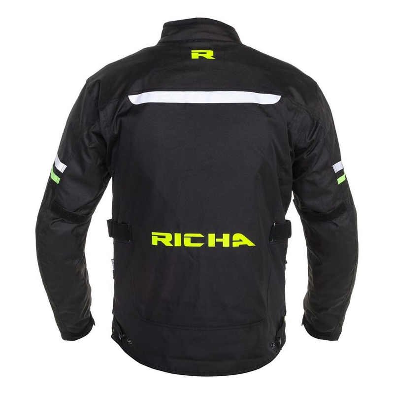 Motoristična jakna RICHA Buster WP Long black-fluo yellow razprodaja