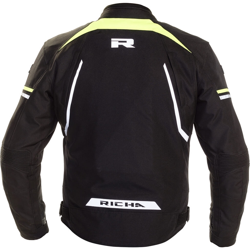 Motoristična jakna RICHA Gotham 2 black-fluo yellow razprodaja