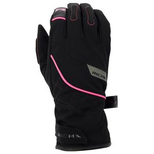 Ženske motoristične rokavice RICHA Tina 2 WP black and pink razprodaja