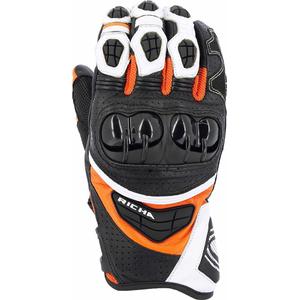 Motoristične rokavice RICHA Stealth black-white-orange razprodaja