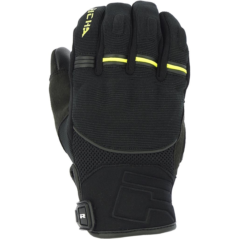 Motoristične rokavice RICHA Scope black-fluo rumena razprodaja