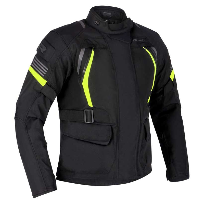 Ženska motoristična jakna RICHA Phantom 3 black-fluo rumena razprodaja
