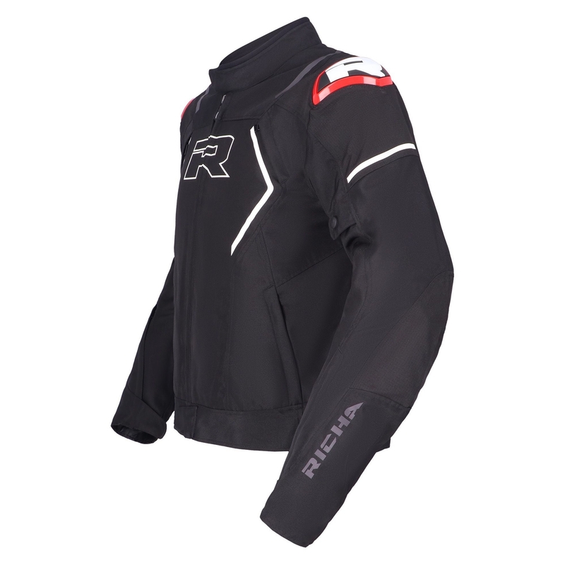 Motoristična jakna RICHA Vendetta black-white-red razprodaja
