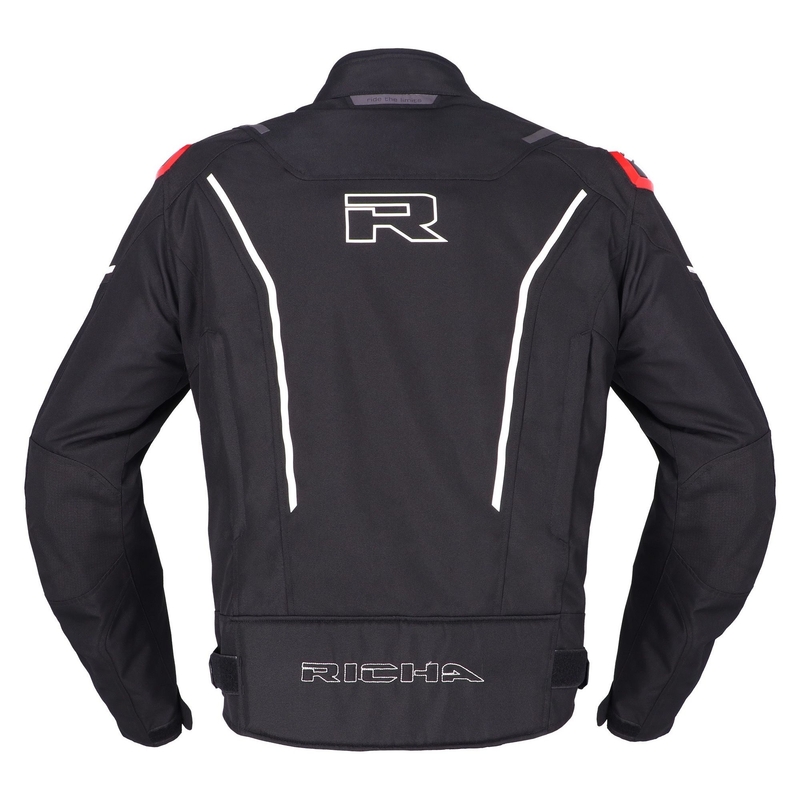 Motoristična jakna RICHA Vendetta black-white-red razprodaja