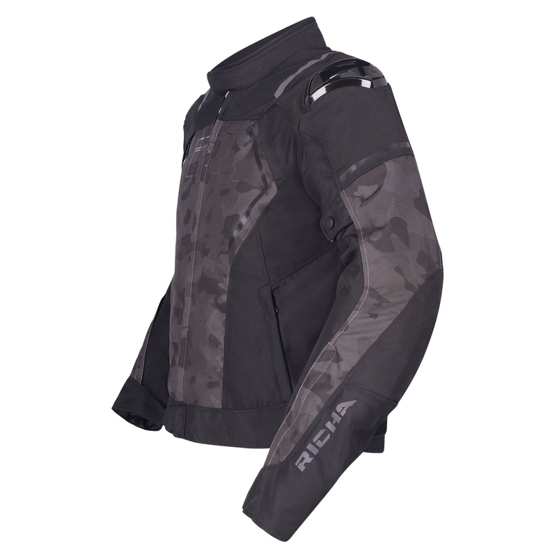 Motoristična jakna RICHA Vendetta black-grey camo razprodaja
