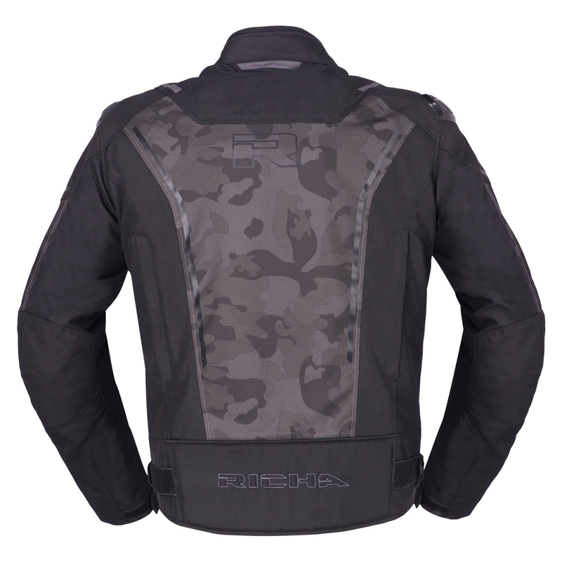 Motoristična jakna RICHA Vendetta black-grey camo razprodaja