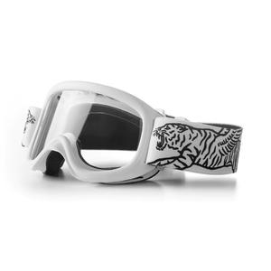 Motokros očala Fuel Racing Division črno-bela