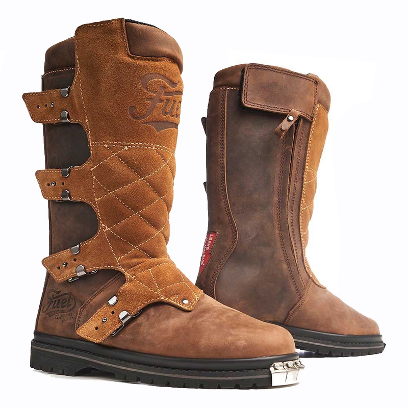 Gorivo Dust Devil Brown Motorcycle Boots