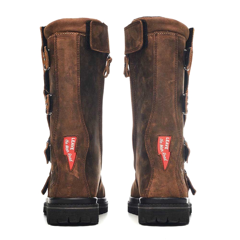 Gorivo Dust Devil Brown Motorcycle Boots