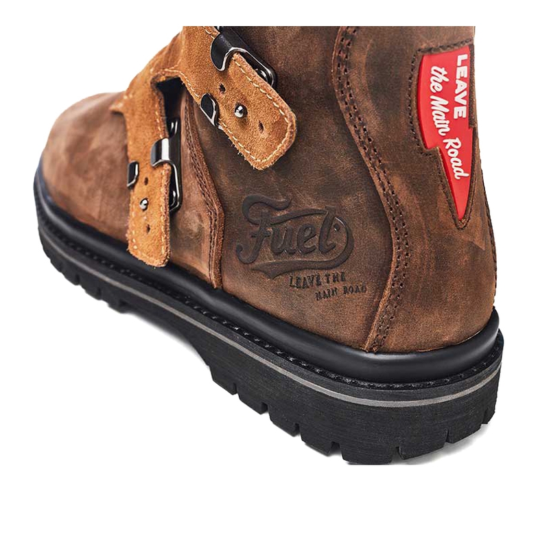 Gorivo Dust Devil Brown Motorcycle Boots