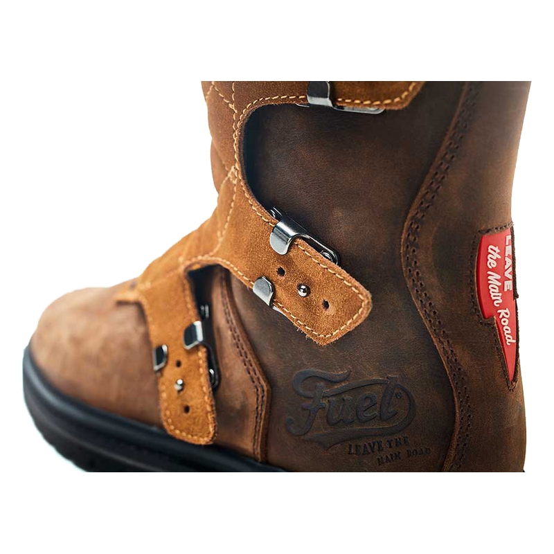Gorivo Dust Devil Brown Motorcycle Boots