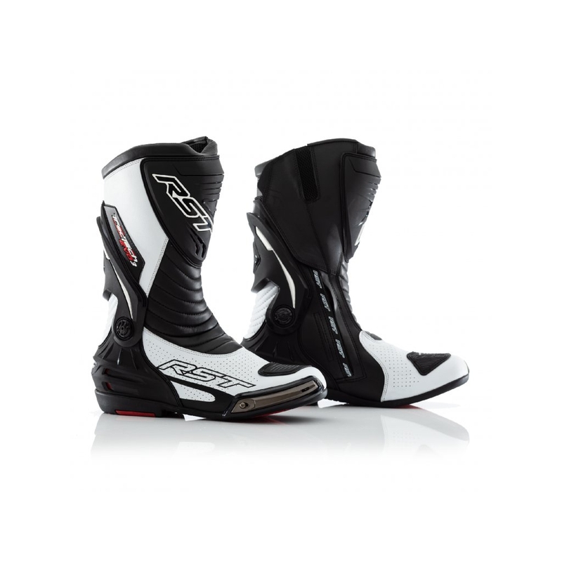 RST Tractech Evo III Sport CE črno-beli motoristični škornji naprodaj razprodaja