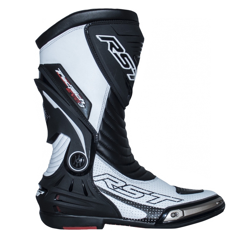 RST Tractech Evo III Sport CE črno-beli motoristični škornji naprodaj razprodaja