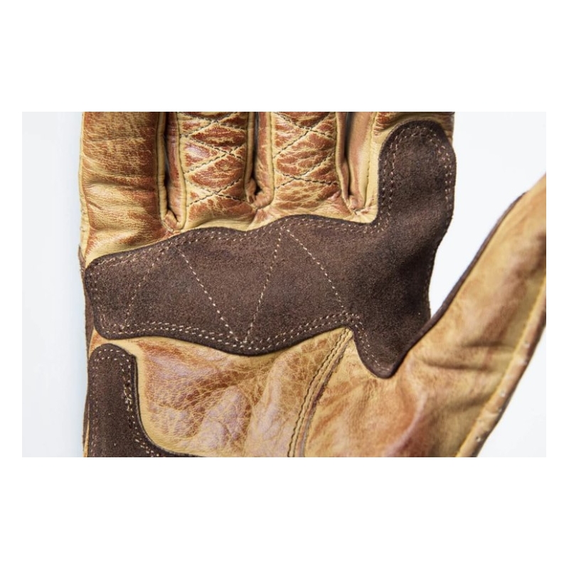 Motoristične rokavice Fuel Rodeo rjavo-rumene