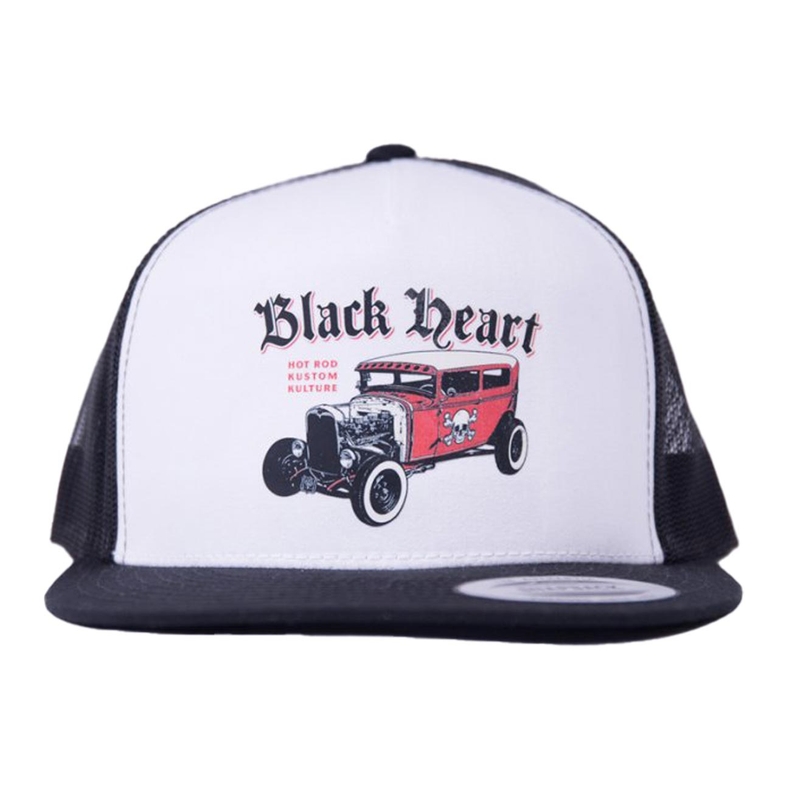 Čepica Black Heart Red Devil Wht