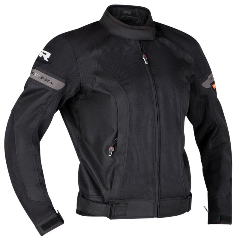 Ženska motoristična jakna RICHA Cool Poletje črna razprodaja