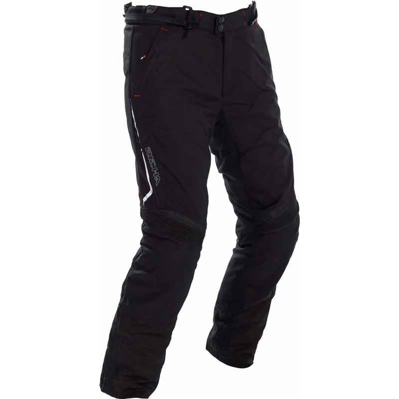 Motoristične hlače RICHA Camargue EVO Black Kratka razprodaja