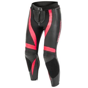 Rebelhorn Rebel Black-Fluo Pink Motoristične hlače za ženske