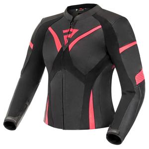 Rebelhorn Rebel Black-Fluo Pink motoristična jakna za ženske