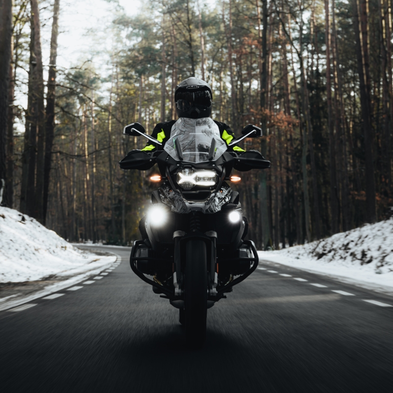 Motoristična jakna Rebelhorn Hardy II black-fluo yellow razprodaja