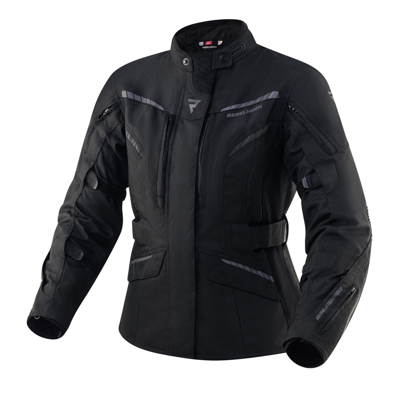 Ženska moto jakna Rebelhorn Hiker III black razprodaja