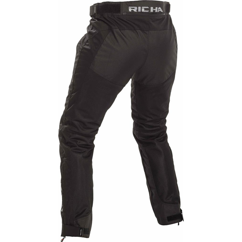 Ženske motoristične hlače RICHA Cool Poletje črna razprodaja