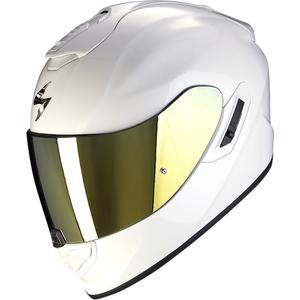 Integralna čelada Scorpion EXO-1400 EVO Air Solid biserno bela