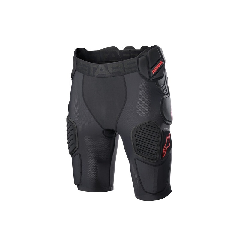Alpinestars Bionic Pro motokros hlače črno-rdeče