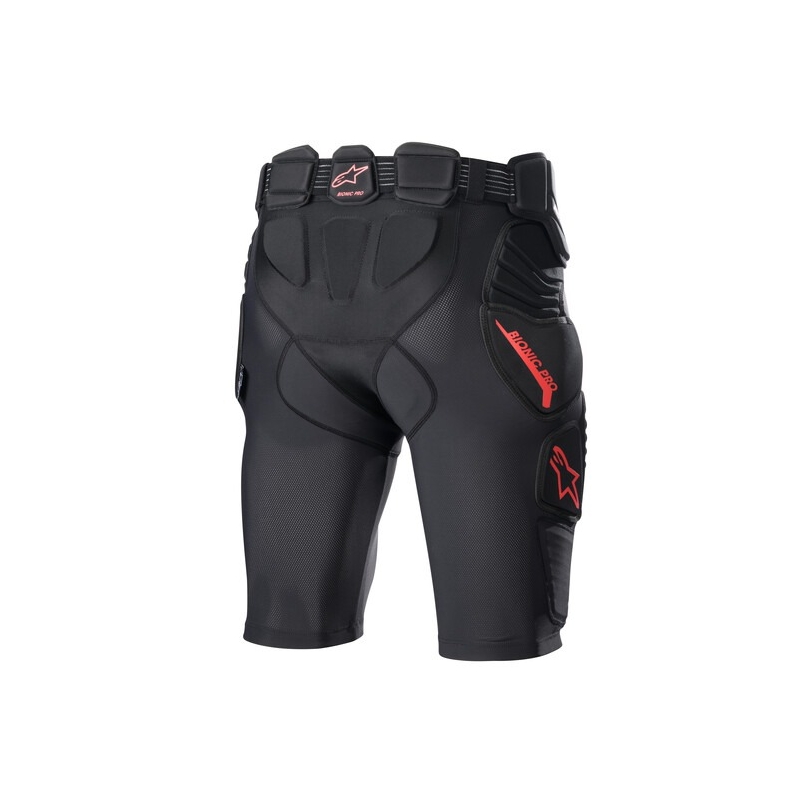 Alpinestars Bionic Pro motokros hlače črno-rdeče