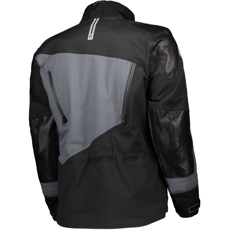 Motoristična jakna SCOTT Priority GTX black-grey