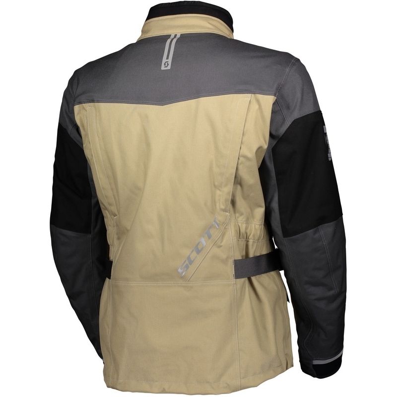 Motoristična jakna SCOTT Voyager Dryo brown-grey