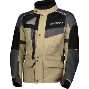 Motoristična jakna SCOTT Voyager Dryo brown-grey