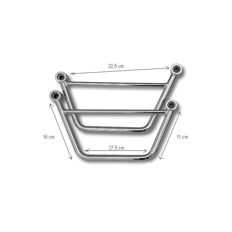 Nosilci vrečk - KLIK-FIX sistem Honda Shadow VT750 C2 1997-2003 razprodaja
