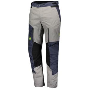 Motoristične hlače SCOTT Voyager Dryo sivo-modre