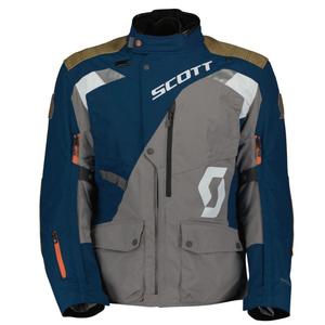 Motoristična jakna SCOTT Dualraid Dryo sivo-modra