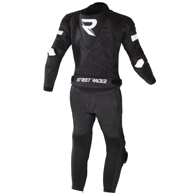 Street Racer Fast Track 2 Black Motorcycle Coverall razprodaja