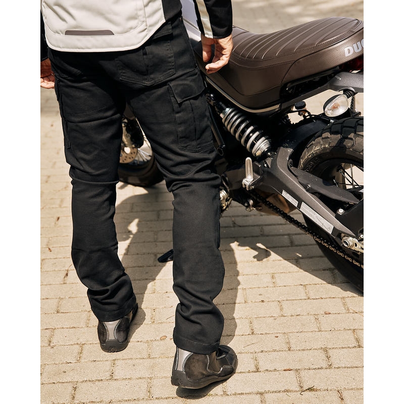 Ozone Shadow II Black Motorcycle Jeans razprodaja