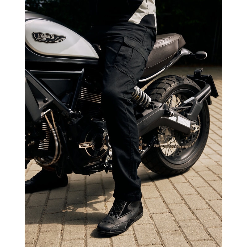 Ozone Shadow II Black Motorcycle Jeans razprodaja