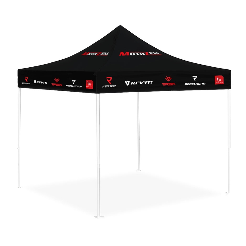 Streha dirkalnega šotora blagovne znamke MotoZem